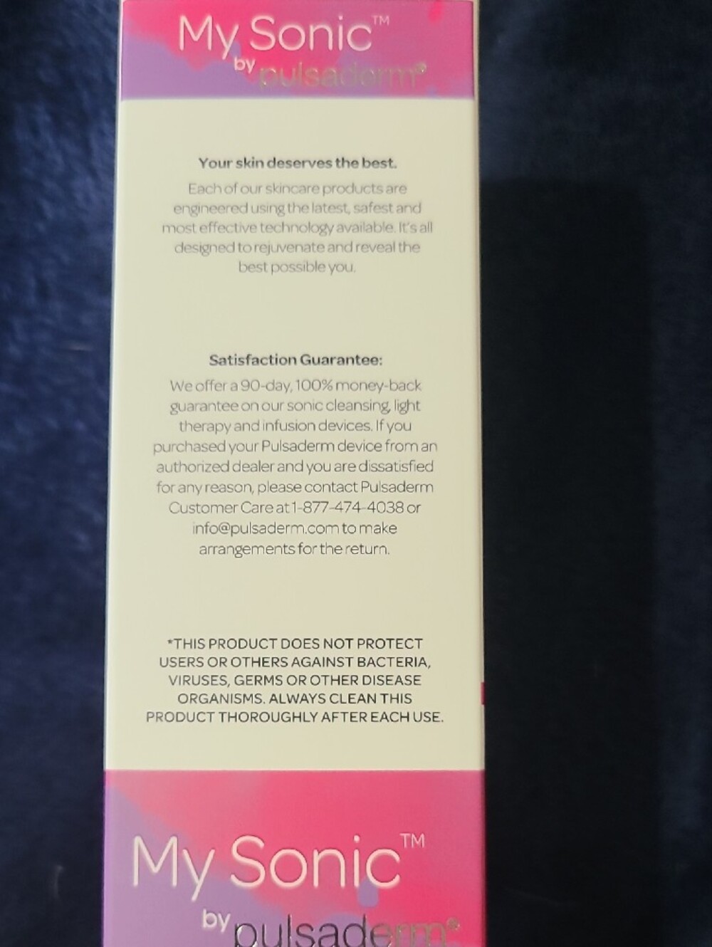 Pulsaderm Sonic Washcloth Facial Cleansing Brush — Lavender - Picture 3 of 5